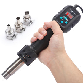 YIHUA 8858-IV heat gun front view for portable DIY projects