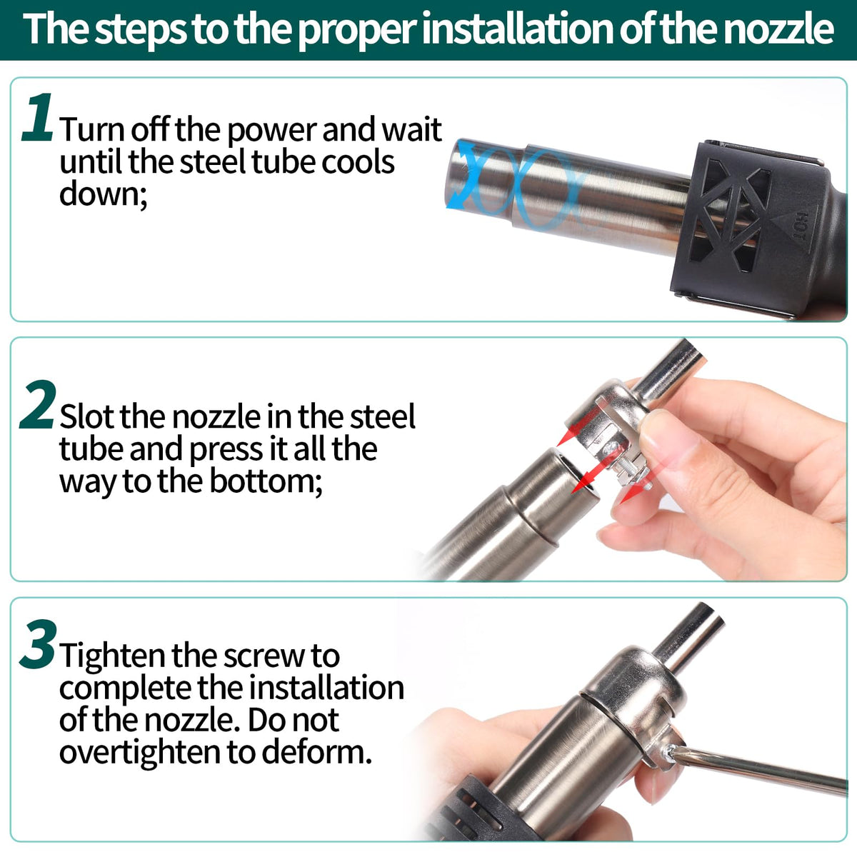 YIHUA 8858-IV shrink tubing application with secure seals