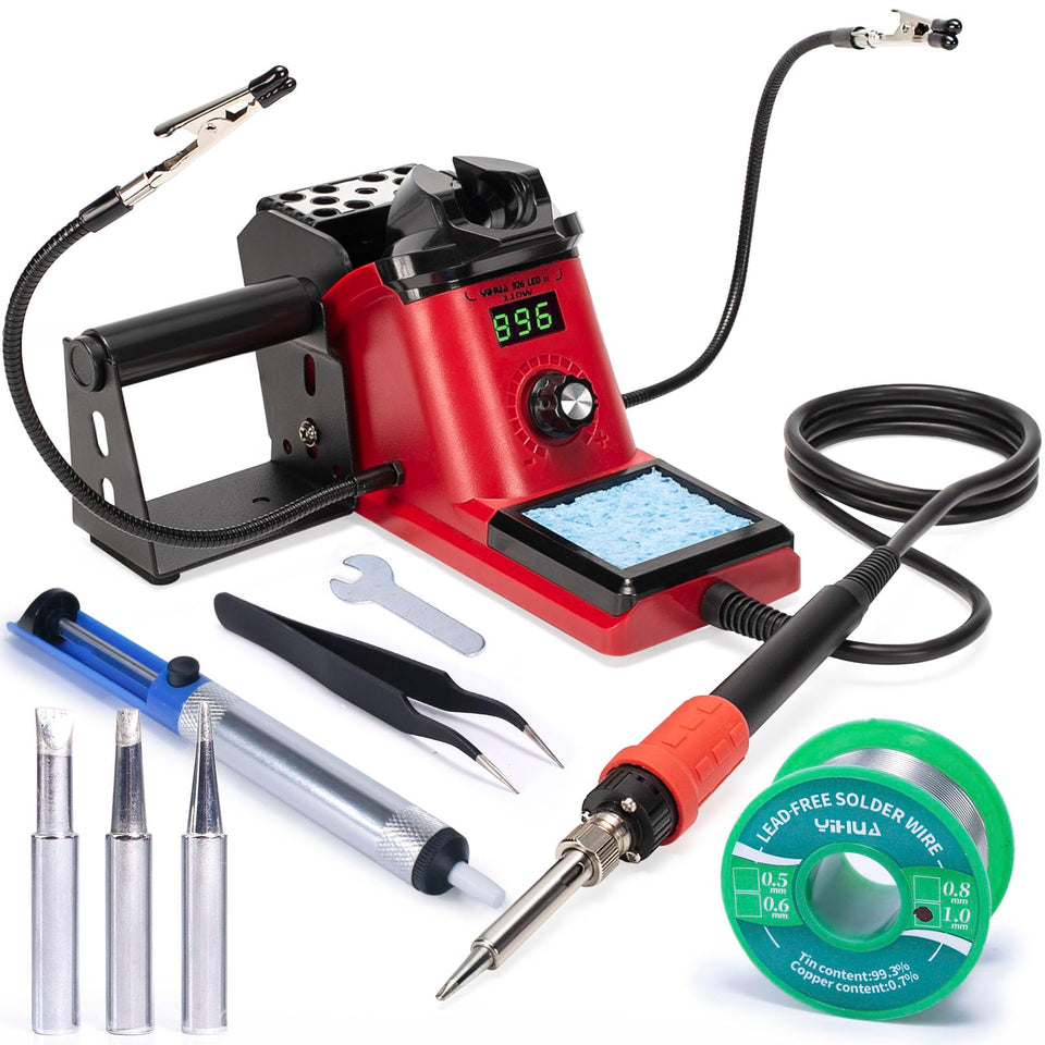 YIHUA 926 III 110W soldering station shown on a workbench for versatile repairs