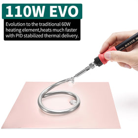 YIHUA 939D+ III EVO dual-temperature display supports accurate soldering tasks