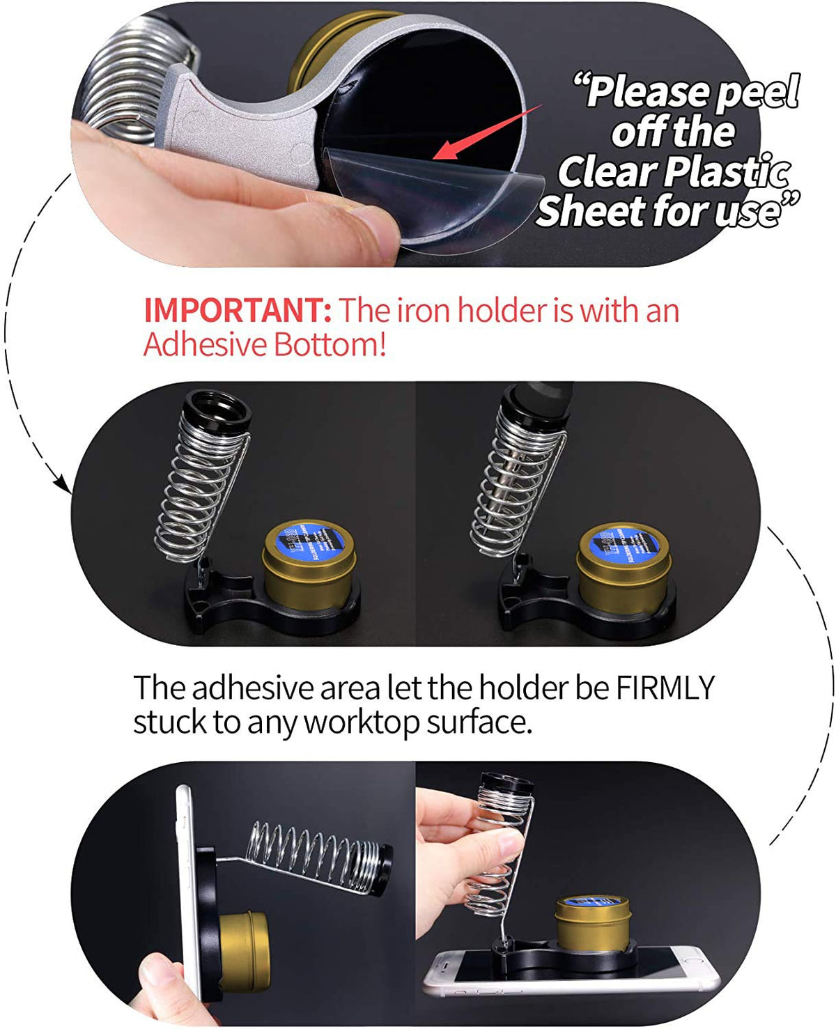 Assorted tips kit for the YIHUA 947-III for different joints