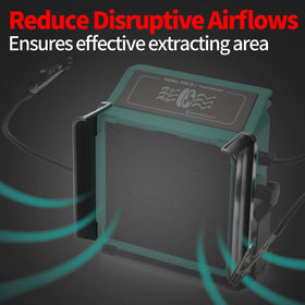 YIHUA 948DQ-I side fenders reduce airflow disruption for effective fumes