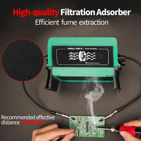 YIHUA 948DQ-I tiltable stand enables adaptable filtration during joints