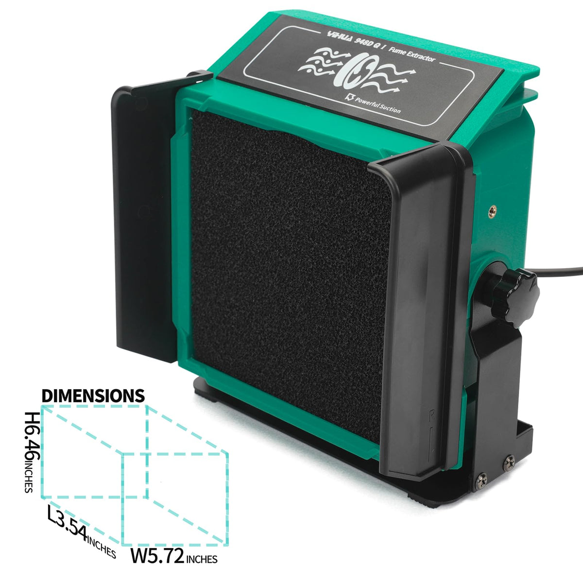 Optimized workstation with YIHUA 948DQ-I supporting soldering and wood burning