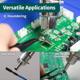 YIHUA 959D I PID display shows real-time temperature for accurate control