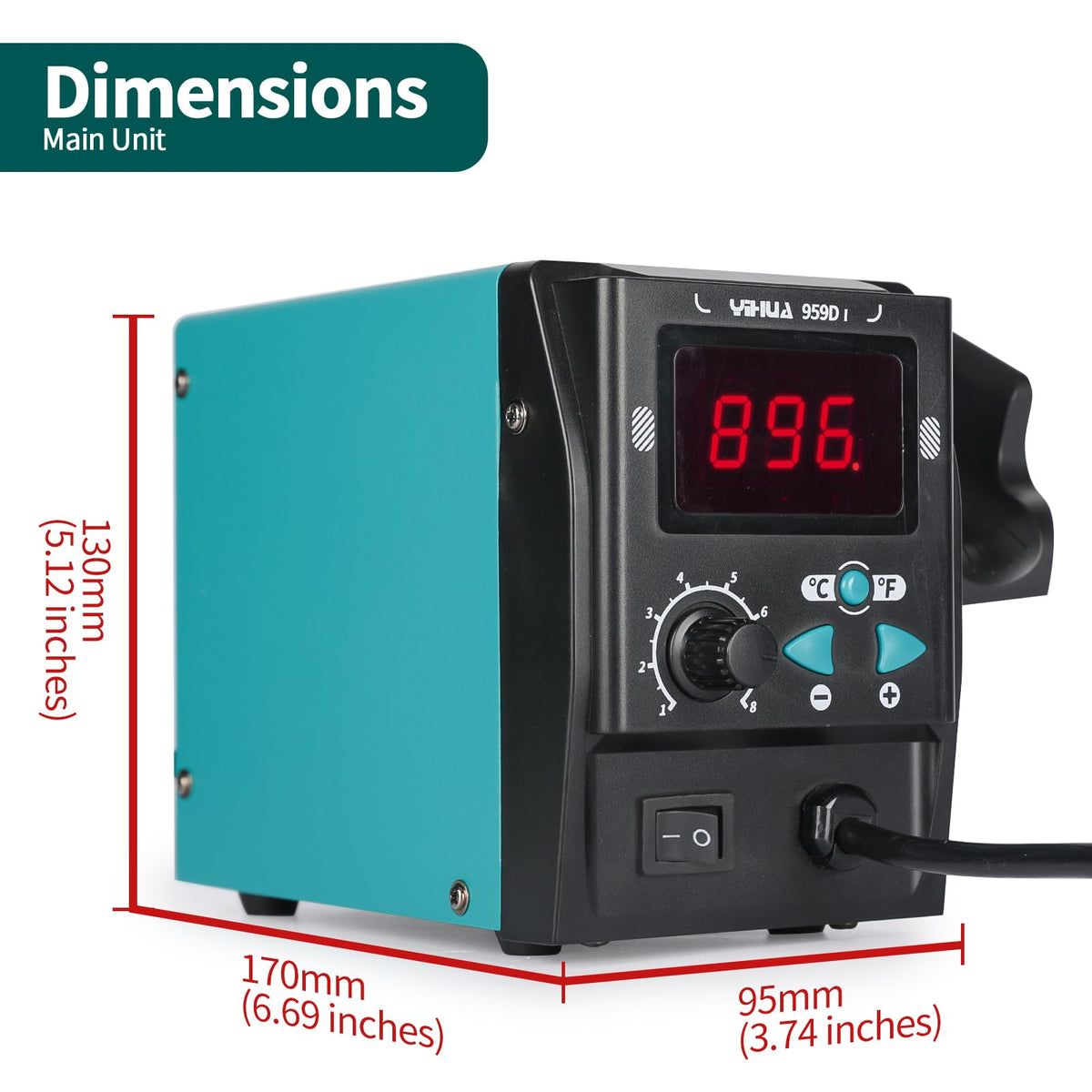 YIHUA 959D I US plug 110-127V suitable for US workshops