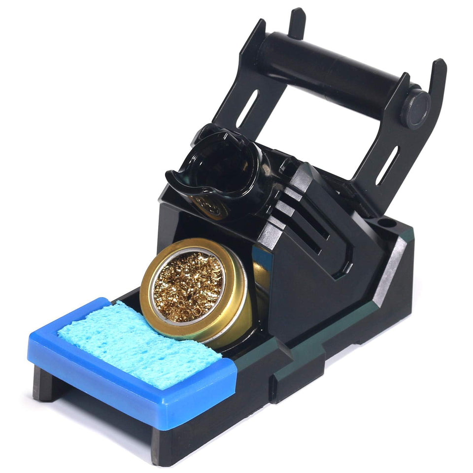 YIHUA X-2 Evolution iron holder with integrated storage keeps tools organized.