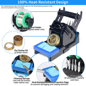 YIHUA X-2 Evolution spool holder supports solder wires neatly.