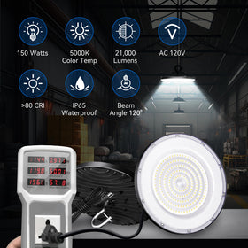 Yihuven IP65 aluminum UFO housing guards against dust and moisture in industrial settings.