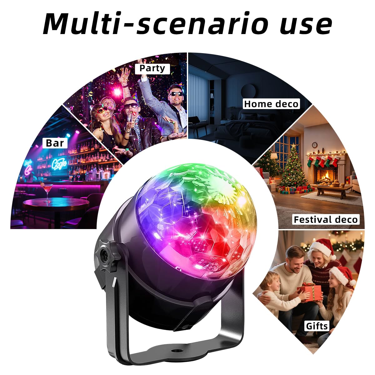 Yiixuyo 360 degree rotatable design for flexible placement.