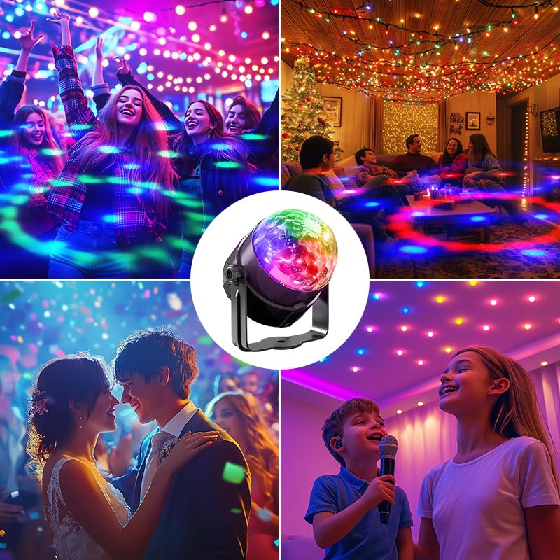 Yiixuyo compact portable DJ light ready for quick setup