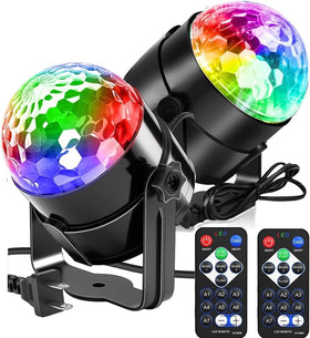Yiixuyo party lights disco ball with remote control for easy party setup.