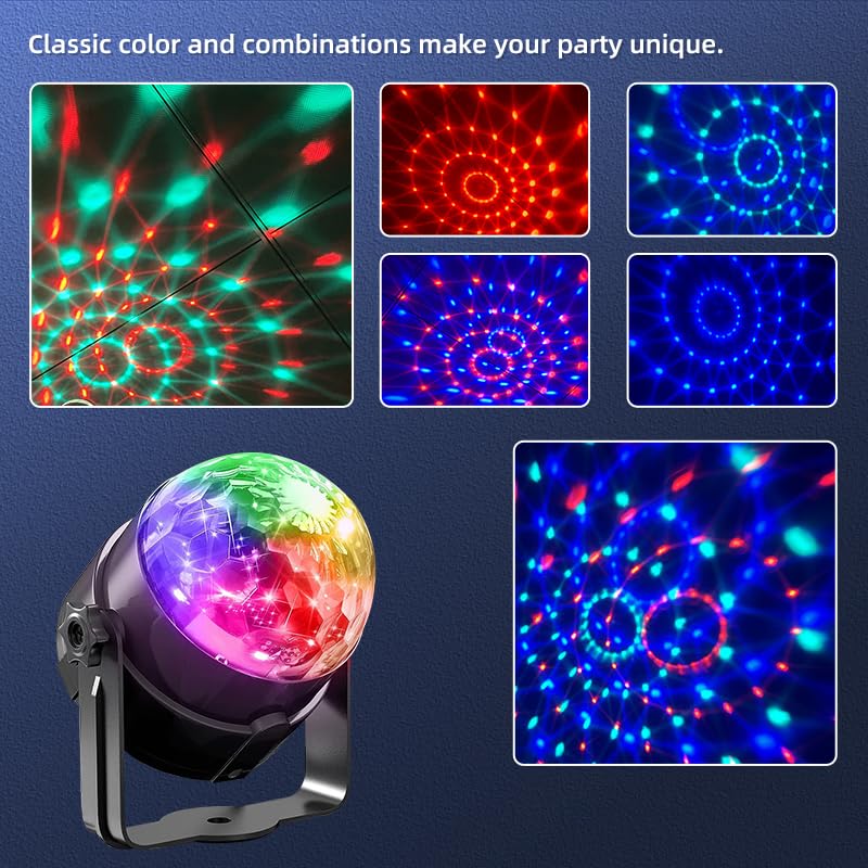 Yiixuyo remote-control DJ light for easy on-the-spot adjustments