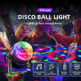 Yiixuyo sound activated flashing syncs to music.