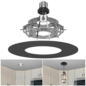 YIIZON 5–6 inch conversion pendant kit enables an easy upgrade to hanging lighting.