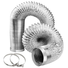 YIJUHOU 4-inch dryer vent hose with 10ft length for versatile venting installations