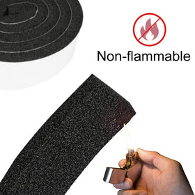 YIJUHOU foam seal tape cut-to-size demonstrates easy DIY fitting