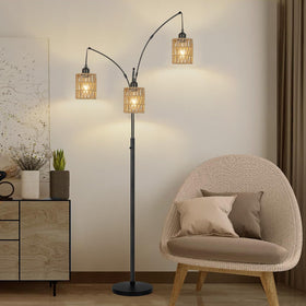 YIKEGE LICHT rattan lampshade kitchen-dining setup inspired decor.