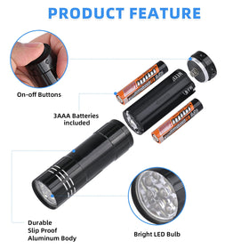 Yikosam flashlight with lanyard for easy access during outdoor activities.