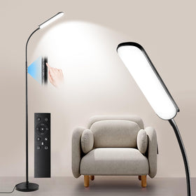 Yikuneng dimmable lamp with remote control for easy brightness adjustments