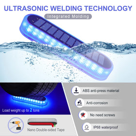 YiLaie 30-LED solar unit delivers bright, even step lighting