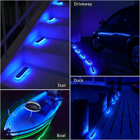 YiLaie outdoor deck light enhances dock perimeter with weatherproof durability
