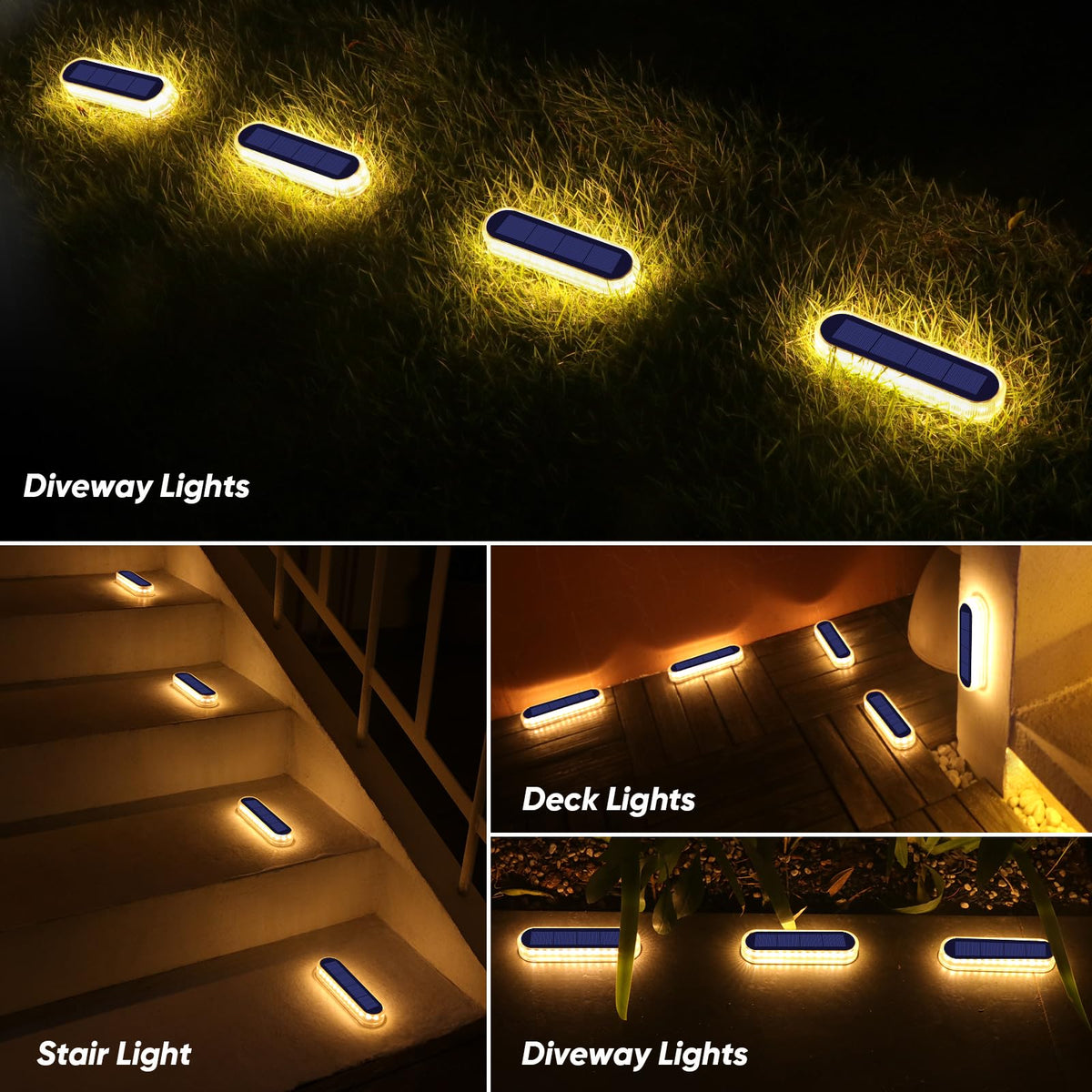 YiLaie 30 LEDs wrap around stair light for broad, even coverage
