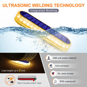 YiLaie mailbox light demonstrates easy adhesion on smooth surfaces