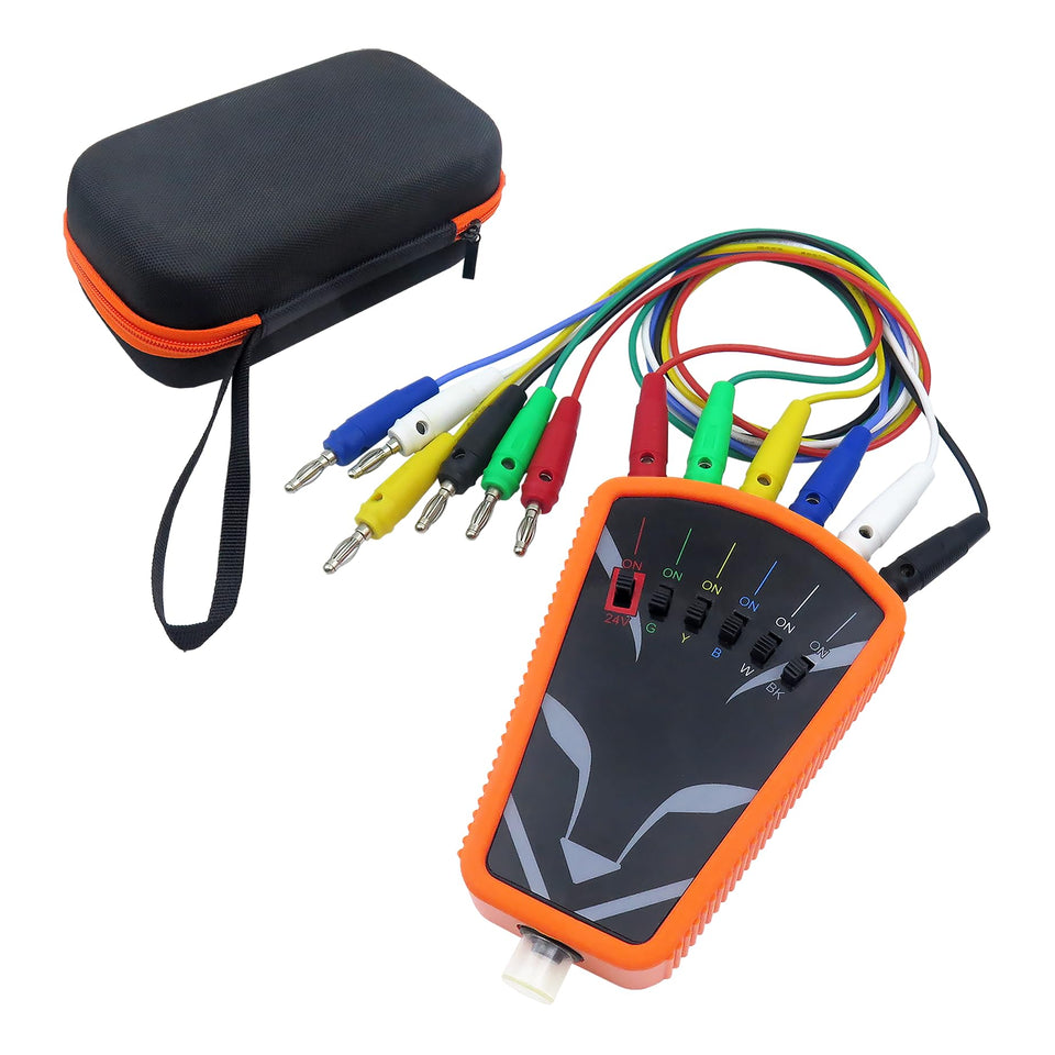YILISAWIN upgrade HVAC thermostat bypass tool kit main view highlights quick diagnostics without disassembly
