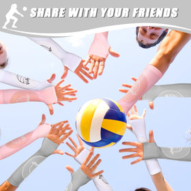Yinder forearm padding sleeve cushions contact with the ball for smoother returns
