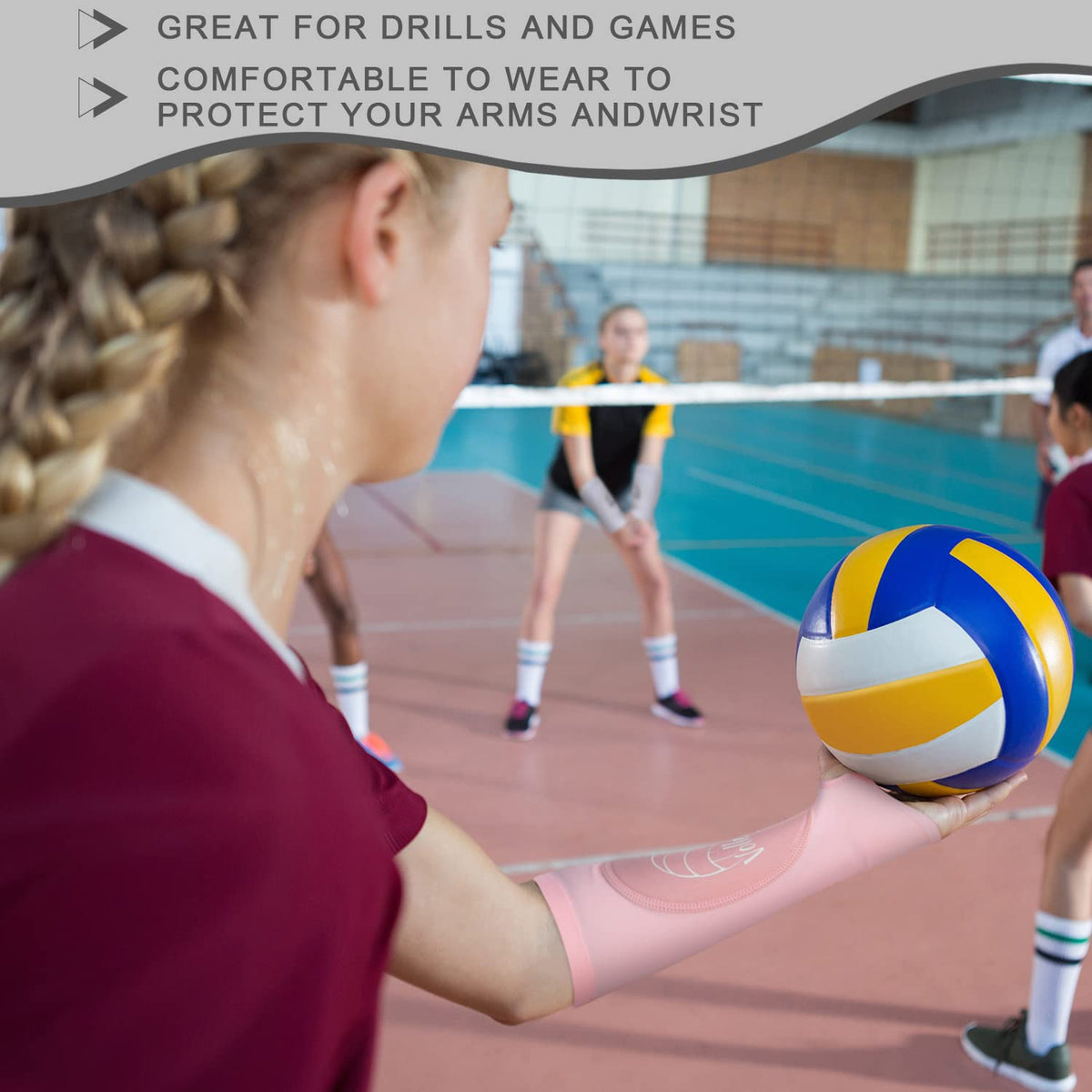 Yinder set is great for clubs and teammates to share before games