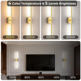 YINDUZ wall sconce remote control for convenient multi-light management