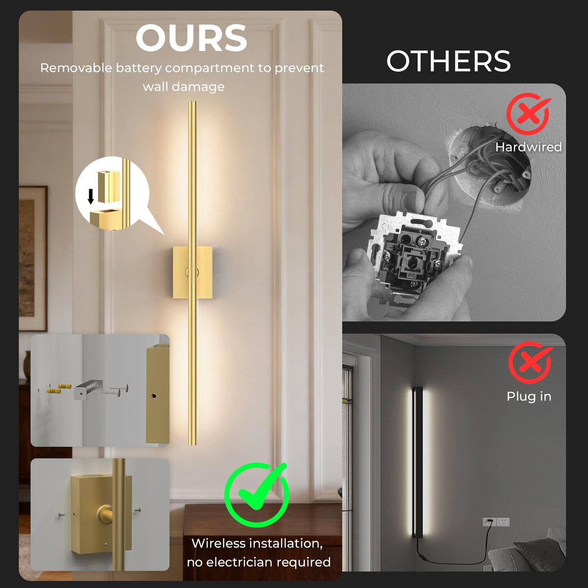 YINDUZ dimmed glow in bedroom supports reading and relaxation