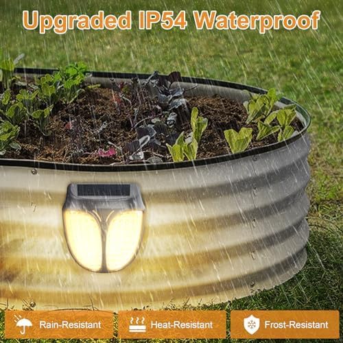 YINDUZ easy installation with no wiring required for garden lights.