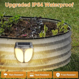 YINDUZ easy installation with no wiring required for garden lights.