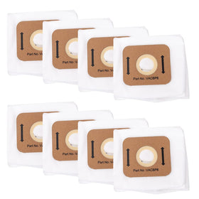 Ying-ti 8-pack Atrix backpack vacuum bags front view highlighting compatibility.