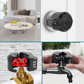 yingranlock versatile for cabinets, faucets, and valves to prevent tampering