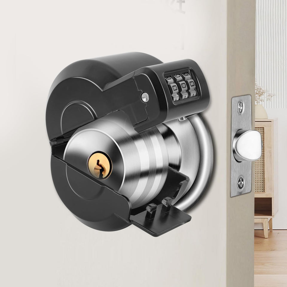 yingranlock door knob lockout with code for secure access control
