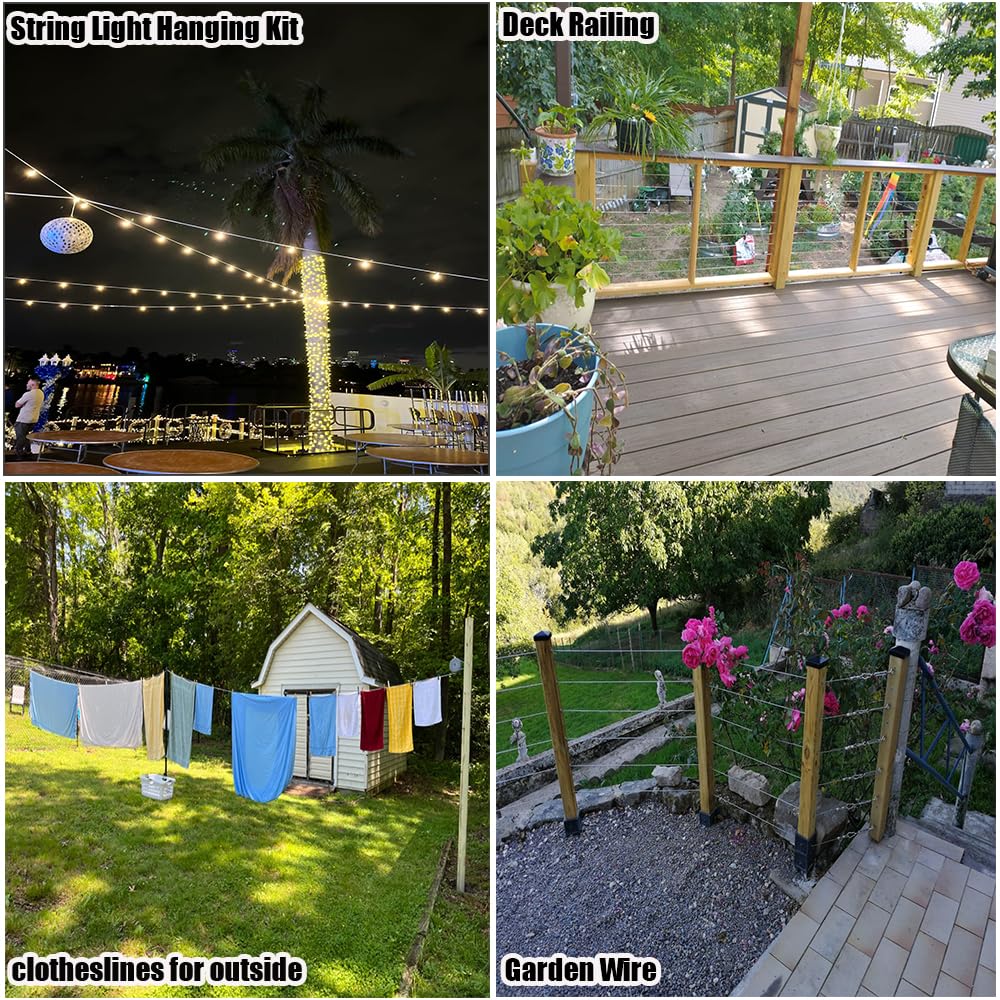 YingYa BIS deck cable railing setup for sturdy outdoor spaces