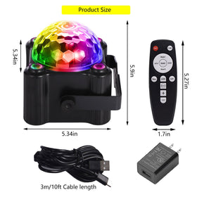 YINPKTEO club ready decor DJ light for events.