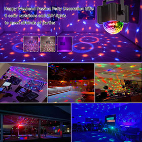 YINPKTEO party light for home dance parties and gatherings.