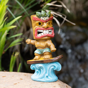 Yiosax solar tiki statue ships ready for easy setup and enjoyment