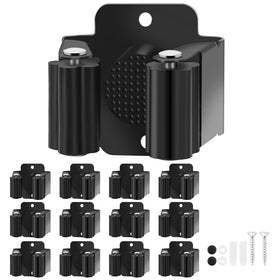Yiows stainless steel broom holder wall mount keeps tools organized and rust-free.
