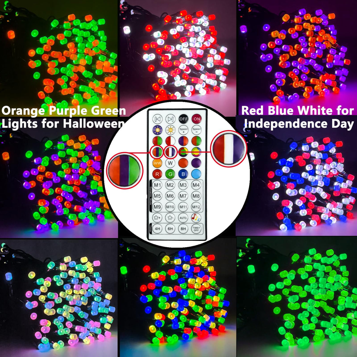 YIQU string features 25 LED bead groups for even, vivid coverage.