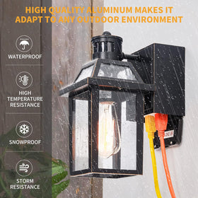 Yisuro E26 ceramic socket supports up to 100W with dimmable bulbs.