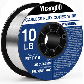 YixangDD 035 flux core welding wire spool for dependable outdoor welding projects.