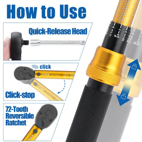 YIYEIE 1/4 to 3/8 adapter for expanding compatibility across fasteners.
