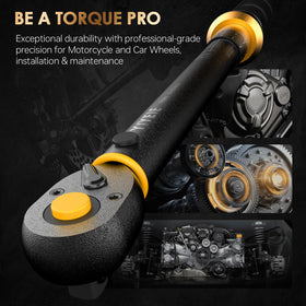 YIYEIE wrench ideal for lug nuts, tires, wheels, and car repairs.