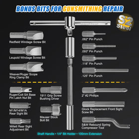 YIYEIE torque screwdriver set T-handle: comfortable grip during long assembly.