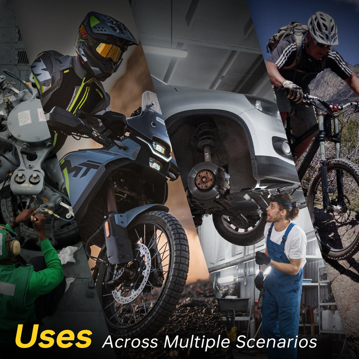YIYEIE extension bars 5in and 6in reach tight spaces.